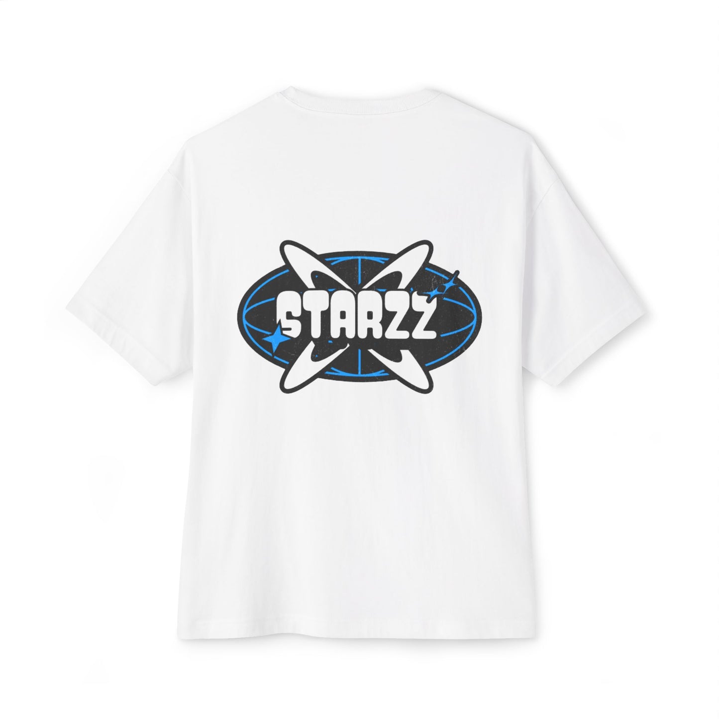 Starzz Unisex Oversized Boxy Tee - Comfortable Graphic Tee for Casual Style