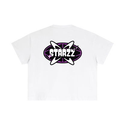 Regular black/white Shirt(pink logo)